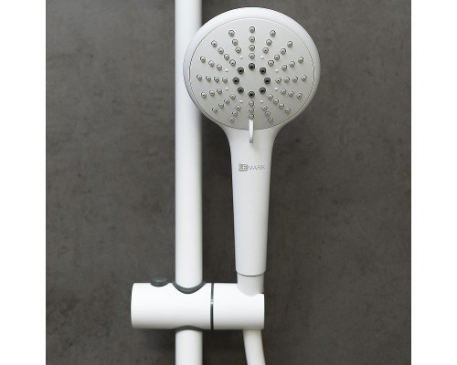 Душевая система Lemark Bronx LM3762MW цвет Белый матовый