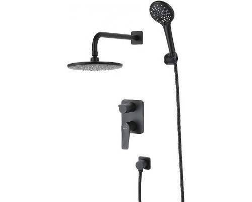 Душевая система Lemark Bronx LM3729BL Черная