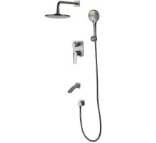 Душевая система Lemark Bronx LM3722GM Графит