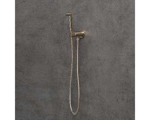 Гигиенический душ со смесителем Lemark Solo LM7171G Золото