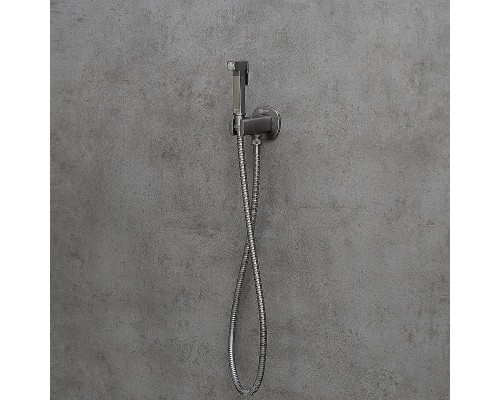 Гигиенический душ со смесителем Lemark Solo LM7172GM Графит