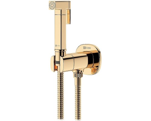 Гигиенический душ со смесителем Lemark Solo LM7172G Золото