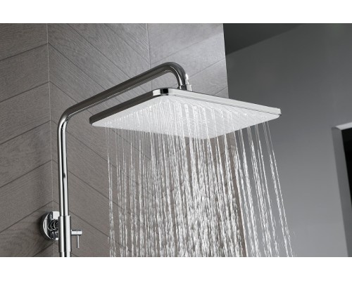 Душевая система Lemark Tropic LM7013C цвет Хром Белый