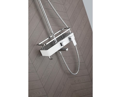 Душевая система Lemark Tropic LM7013C цвет Хром Белый