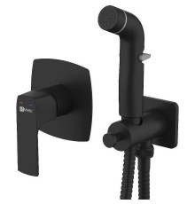Гигиенический душ со смесителем Lemark Ursus LM7219BL Черный