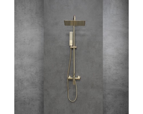 Душевая система Lemark Ursus LM7260BG цвет Брашированное золото