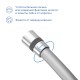 Шланг для душа Pragma 901883.HME2.CSI7.008-2 цвет Хром матовый