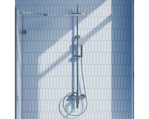 Верхний душ Pragma Teiden 903262.TDN2.CWLT.027-2 цвет Хром