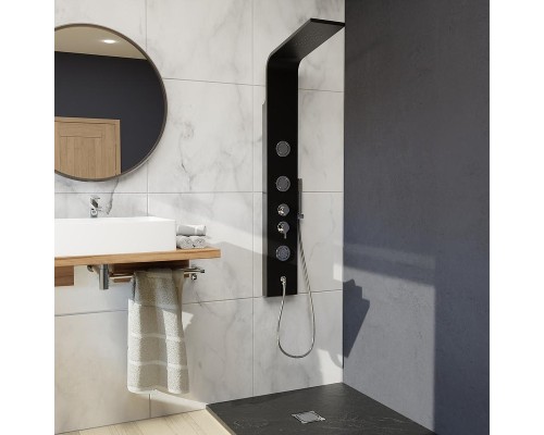 Душевая панель RGW Shower Panels SP-04 B21140104-04 Черный