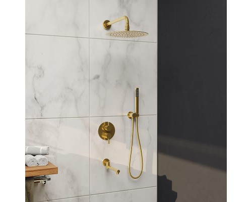 Душевая система RGW Shower Panels SP-55G 51140855-06 Золото брашированное