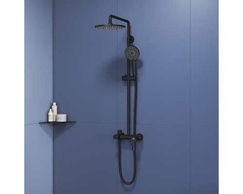 Душевая система RGW Shower Panels SP-31B 51140131-04 Черная матовая