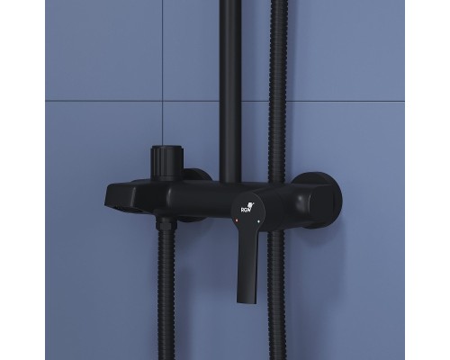 Душевая система RGW Shower Panels SP-31B 51140131-04 Черная матовая