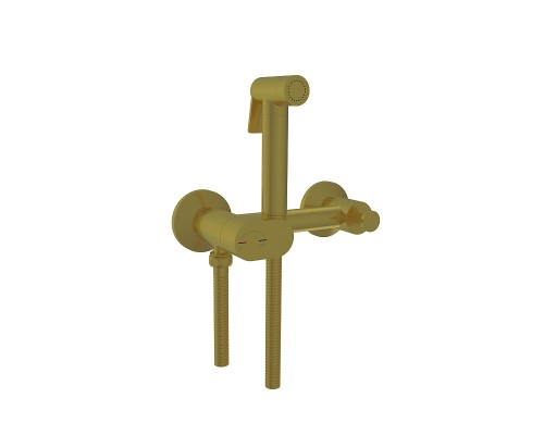 Гигиенический душ со смесителем RGW Shower Panels 581408216-06 цвет Золото brush