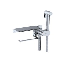 Гигиенический душ со смесителем RGW Shower Panels 581408221-01 цвет Хром