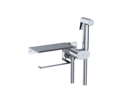 Гигиенический душ со смесителем RGW Shower Panels 581408221-01 цвет Хром