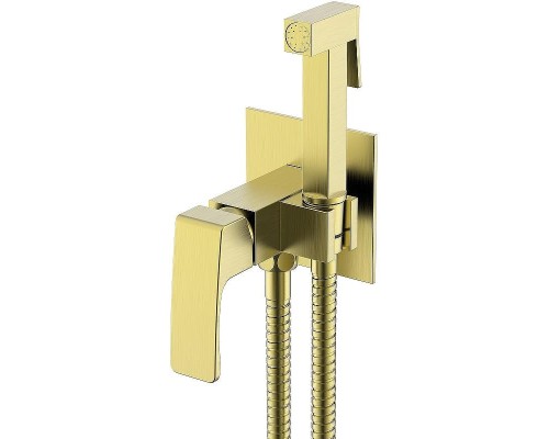 Гигиенический душ со смесителем Raglo R01.52.03 Золото матовое