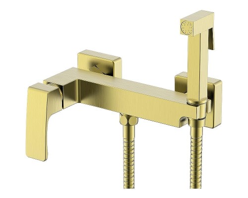 Гигиенический душ со смесителем Raglo R01.51.03 Золото матовое