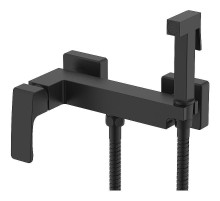 Гигиенический душ со смесителем Raglo R01.51.06 Черный матовый