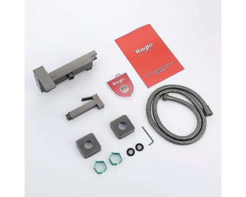 Гигиенический душ со смесителем Raglo R01.51.09 Графит матовый