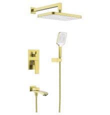 Душевая система Raglo R01.27.03 Золото матовое