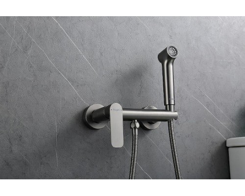 Гигиенический душ со смесителем Raglo R03.51.09 Графит матовый
