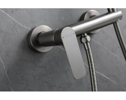 Гигиенический душ со смесителем Raglo R03.51.09 Графит матовый