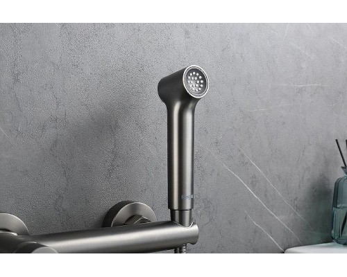 Гигиенический душ со смесителем Raglo R03.51.09 Графит матовый