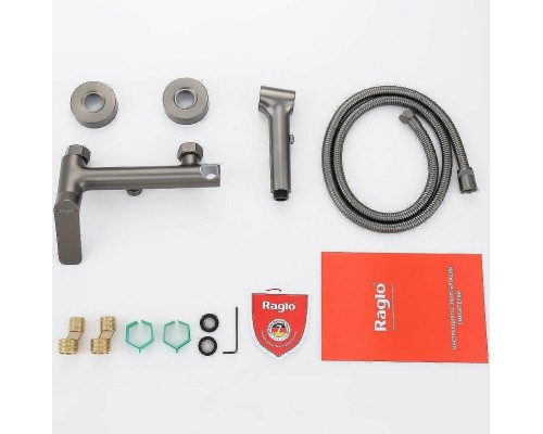 Гигиенический душ со смесителем Raglo R03.51.09 Графит матовый