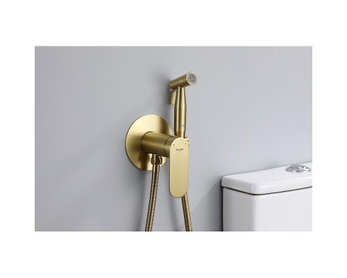 Гигиенический душ со смесителем Raglo R10.52.03 цвет Золото матовое