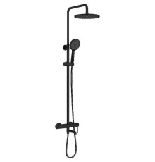 Душевая система Raglo R20.24.06 Черная матовая