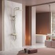 Душевая система Raglo R22.26.03 с термостатом Золото матовое