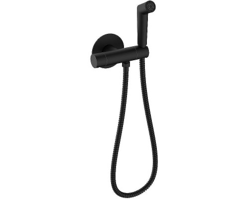 Гигиенический душ со смесителем Raglo R23.56.06 с термостатом Черный матовый