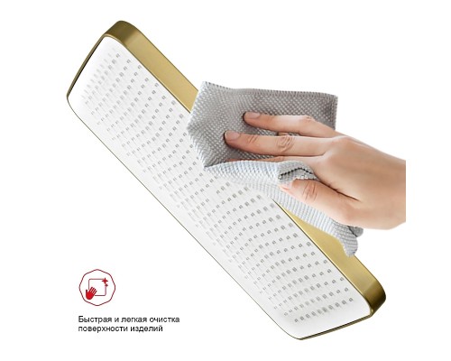 Верхний душ Raglo R451.52.03 цвет Золото матовое