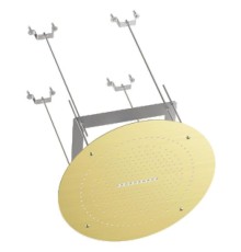 Верхний душ Raglo R452.04.03 цвет Золото матовое
