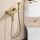 Гигиенический душ со смесителем Raglo R51.51.03 цвет Золото матовое