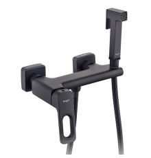 Гигиенический душ со смесителем Raglo R51.51.06 цвет Черный матовый