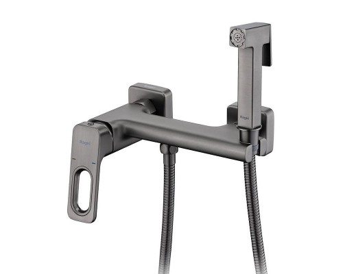 Гигиенический душ со смесителем Raglo R51.51.09 цвет Графит матовый