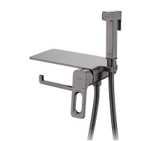 Гигиенический душ со смесителем Raglo R51.55.09 цвет Графит матовый