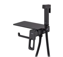 Гигиенический душ со смесителем Raglo R51.55.06 цвет Черный матовый