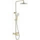 Душевая система Splenka S223.26.03 с термостатом Золото матовое