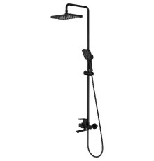 Душевая система Splenka S30.24.06 Черная матовая