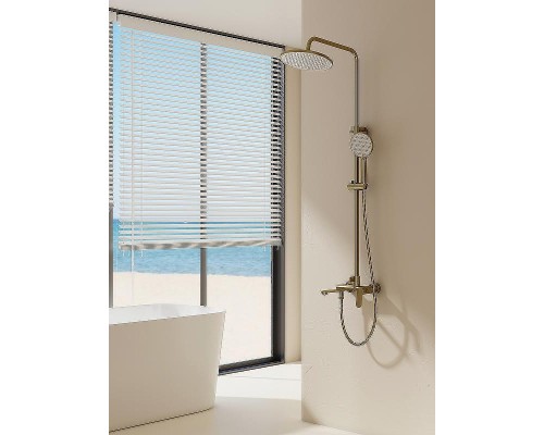 Душевая система Splenka S41.24.03 Золото матовое