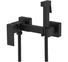 Гигиенический душ со смесителем Splenka S98.51.06 Черный матовый