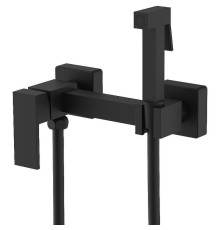 Гигиенический душ со смесителем Splenka S98.51.06 Черный матовый