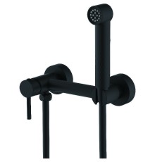 Гигиенический душ со смесителем Splenka S99.51.06 Черный матовый