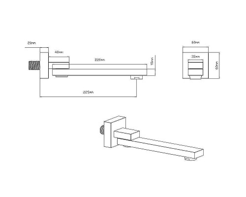 Душевая система Vincea VSFW-4311RGM Вороненая сталь