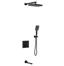 Душевая система Vincea VSFW-4311MB Черная матовая