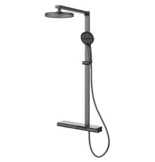 Душевая система Vincea Aspire VSFS-4AS1GM Вороненая сталь