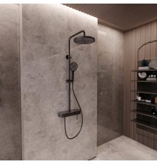 Душевая система Vincea VSFS-402MB цвет Черный