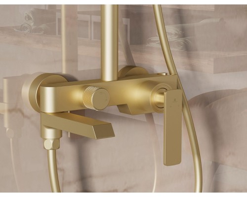 Душевая система Vincea VSFS-413BG цвет Брашированное золото